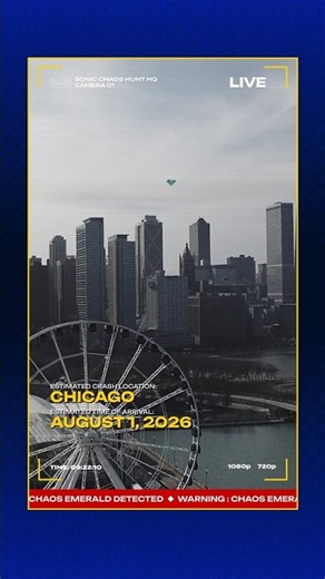 Sonic Chaos Hunt - Chaos Emerald Lands in Chicago