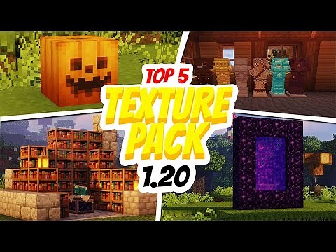 ✔️TOP 5 TEXTURE PACKS FOR MINECRAFT JAVA AND BEDROCK 1.20✔️ TEXTURE PACKS TO IMPROVE YOUR FPS