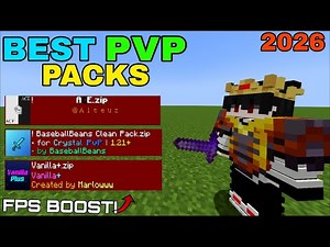 Top 3 Best Pvp Texture Packs For 1.21+ | Best Texture Packs for free! #minecraft