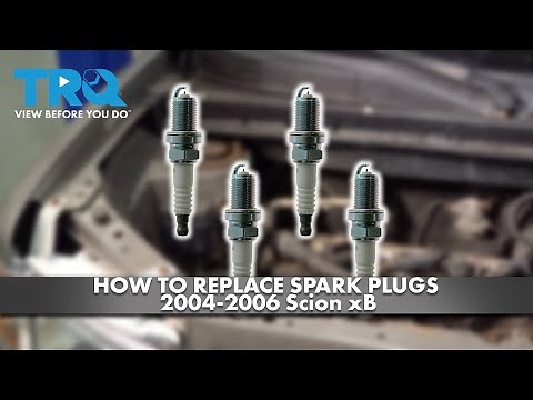 How to Replace Spark Plugs 2004-2006 Scion xB