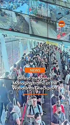 AsiaOne on Instagram: "Singapore’s Woodlands Checkpoint is the world’s busiest land crossing, with more than 300,000 travellers passing through daily. During peak periods such as long weekends and holidays, this number becomes even higher.⁠ ⁠ The Immigration & Checkpoints Authority (ICA) uses contraflow traffic management operations to manage heavy traffic during peak periods. This underwent a safety pause between May 24 and 26 following a traffic accident. In a statement after the accident, ICA