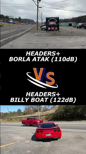 C6 Chevy Corvette 6.2L V8: Headers & BORLA ATAK vs Billy Boat!