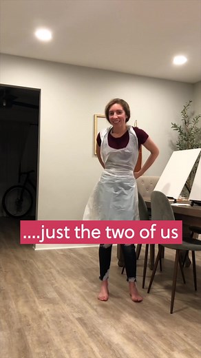 Painting to Gogh kits have everything you need to create an intimate and memorable paint date night 🥂🖌️ “Halfway through it looked closer to a finger painting as compared to the real artist's example on-screen. Trusting her guidance, somehow-someway a magical shift happened, and art flowed beautifully onto the canvas from both of us. It is the centerpiece of our bedroom now. Date night was a success, and I got me some lovin' from the wife. Better than chocolate, fellas!” 🎨 All the supplies yo