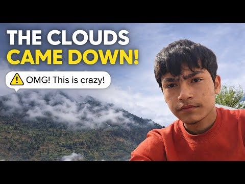 “Clouds Touching the Ground 😱 | Unreal View!”