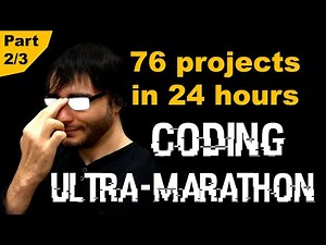 76 JavaScript projects in 24 hours: Coding Ultramarathon (Part 2)