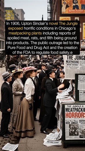2.7K views · 16 reactions | In 1906, Upton Sinclair’s novel The...