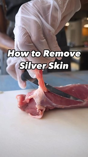 13K views · 122 reactions | Here's how—and why—to remove silver skin (scientific name: epimysium)! | America's Test Kitchen | Facebook