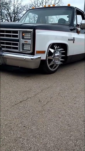 85 Chevy dually low and slow #shorts #dually #chevy
