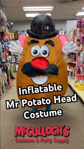 Inflatable Mr Potato Head Costume. #costume #halloweencostume #mrpotatohead