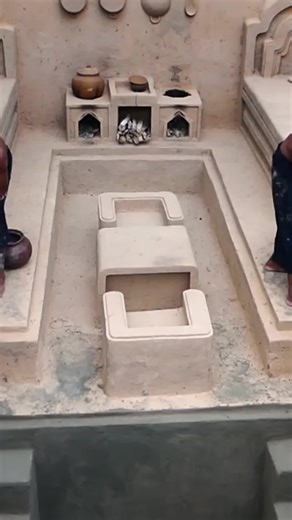 Thirty days Build Dream Life Underground Tunnel Water Slide Park into Swimming Pool