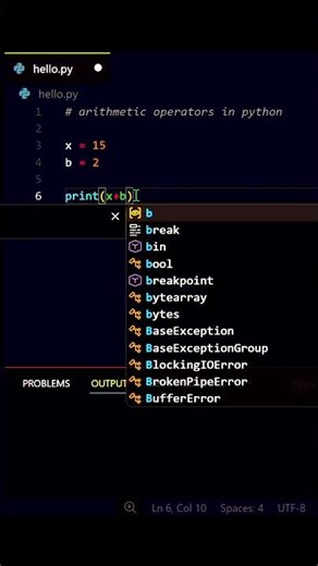 Arithmetic Operators Explained Simply 🧠 #shorts #python