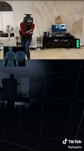 Immersive VR Experience with Haptic Vest | Bhaptics Phasmophobia Gameplay