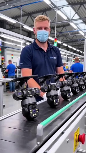Kabellose Solarkamera mit Farb-Nachtsicht & Zweiwege-Audio