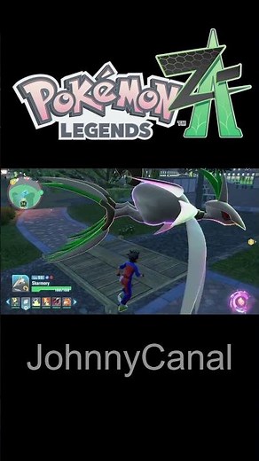 Shiny Mega Skarmory in Pokemon Legends Z-A #pokemonlegendsza