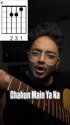 Learn "Chahun Main Ya Naa" in 30 Seconds! 🎸 | Guitar Chords & Vocals