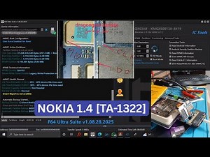 Nokia 1.4 [TA-1322] Factory Reset and FRP Bypass on F64 Box