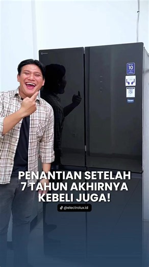 Unboxing Kulkas Baru Electrolux Impian 7 Tahun