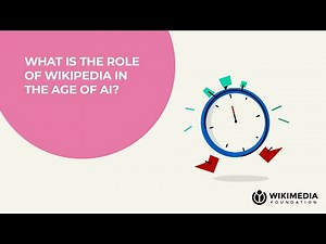 What is the role of Wikipedia in the age of AI? | A WIKI MINUTE