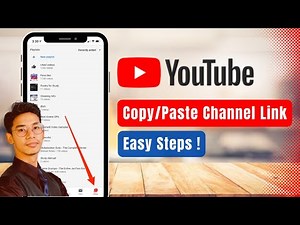 How to Copy and Paste Your YouTube Channel Link