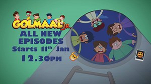 Hatke wali dosti ho toh #ThePrankGang ki dosti jaise ho! All-in-one friendship, fun and frolic with all new episodes of Golmaal Jr, starting 11th Jan @12:30PM, only on Nick India. #GolmaalJr #Golmaal #PrankGang #NewEpisodes #Friendship #Fun #Laughter #NickIndia #Nickelodeon | Nick India