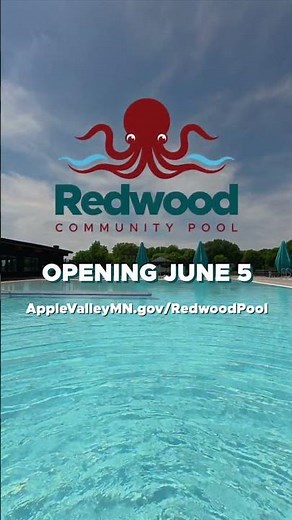 Redwood Community Pool Opens Friday, June 5!
