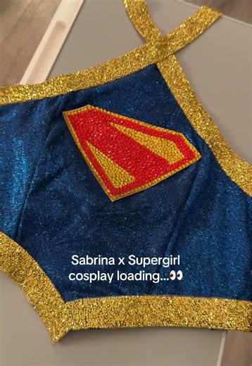 Follow to see the final reveal soon! @Sabrina Carpenter #sabrinacarpenter #sabrinacarpentercostume #junosabrinacarpenter #supergirlcosplay
