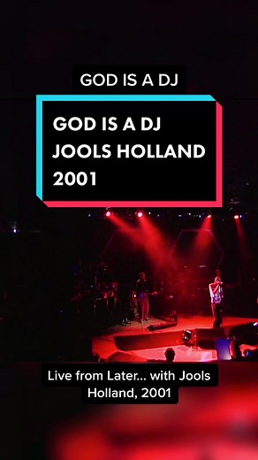 Faithless Live Performance of 'God Is A DJ' on Jools Holland (2001)
