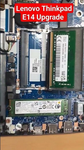 Lenovo Thinkpad E14 Ram Upgrade Thinkpad E14 Ram slots Thinkpad E 14 M.2 Nvme #lenovothinkpad