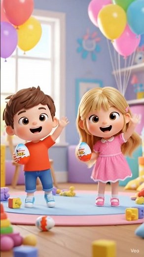 Kinder Joy Chocolate Song 🍫 | Fun Surprise Rhyme for Kids | Nursery Rhymes