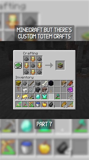 Minecraft But Crafts Use Totems! Part 7 — Wisp Challenge