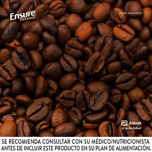 Prueba el nuevo sabor a café de Ensure® Advance en polvo y descubre su fórmula única con HMB. Te permite tomar el futuro de tus músculos | Ensure Latinoamérica