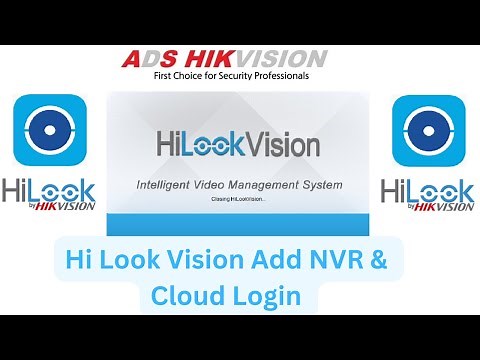 Hilookvision desktop client software LIVE view NVR/DVR/IPCAMERA