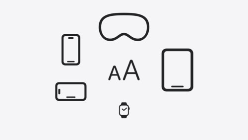 Get started with Dynamic Type - WWDC24 – Vídeos – Apple Developer