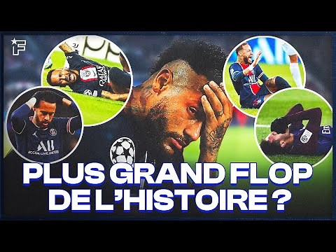 Neymar Jr, le PLUS GROS FLOP de L'HISTOIRE du football ?