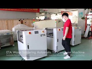 I.C.T Wave Soldering Automatic Tilt Conveyor Machine