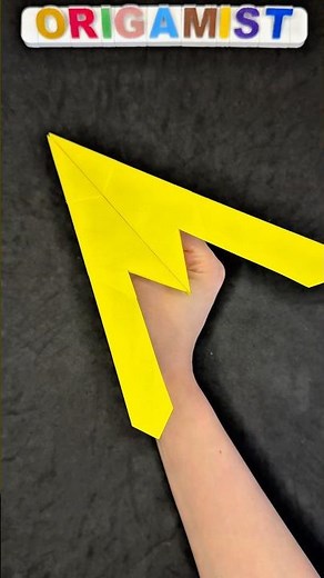 World’s Easiest Ninja Paper Airplane | DIY Origami Tutorial