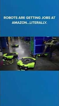 Robots are getting jobs at Amazon... Literally