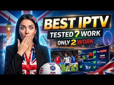 Best UK IPTV Subscription 2026 🇬🇧 Top 4K Streaming for Sky Sports, BBC & Movies