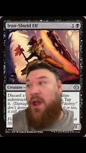 We’ve seen effects like this across multiple sets, and Iron Shield Elf brings them together in a really interesting way. It can help protect itself and lets you discard cards into your graveyard for value. The real question is… what decks would you be playing this in? Is this a niche role-player or a hidden gem in the right build? Let us know where you’d slot Iron Shield Elf down below 👇 #MTG #MagicTheGathering #Commander #EDH #MTGDeckbuilding #MTGDiscussion | Celtic Warrior Games