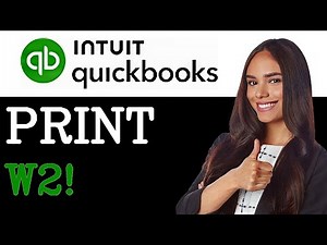 How To Print W 2 In Quickbooks Desktop Full Guide (2025)