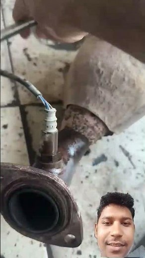 How to Removing rusted stuck oxygen sensor easy way #oxygen #sensor #removing #rusted #shorts