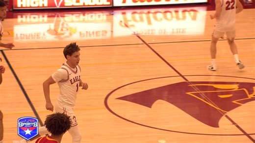KUSI Sports on Instagram: "Tip-Off Night at the @theholidayclassic ! In front of programs like UCSD, New Mexico, Dartmouth, and Yale.. Santa Fe Christian's Dax Hall drops a whopping 42 points lifting SFC past Cathedral 85-61.. TIP OFF NIGHT RECORD! Doing it all in front of his older bro Jake Hall (Cbad alum/New Mexico star)🔥"