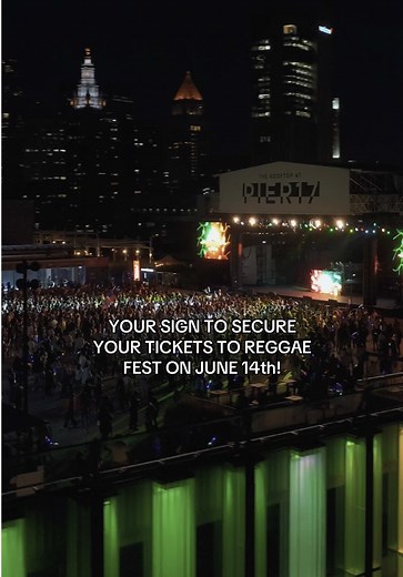 Who's ready for another epic #ReggaeFestBlaze at Pier 17 this summer!? Get ready for the best in dancehall, reggae, soca, afrobeats and of course nonstop vibes only 🔥🎶 Hit the 🔗 in bio now to grab your tickets before it's too late for June 14! #dancehall #reggae #soca #afrobeats #reggaeton #reggaefest #DJ #rooftopparty
