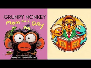 Grumpy Monkey Mom For A Day 🐒😠🐒 Storytime | Read Along | Read Aloud