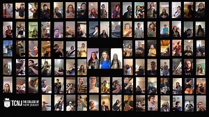 COVID-19 emptied campus for the semester, but it can't stop TCNJ music and voice students from making beautiful collaborations together — albeit virtually 💙 💛 🦁 🎶 #TCNJLionStrong #TCNJ #TCNJ2020 #SeniorsStrong Read the full story at bit.ly/2ywH8Uo LYRICS: Alma Mater, Blue and Gold! Famous as in days of old! Hearts we pledge that thou shall be Shining thru eternity. Brighter as the years unfold, Alma Mater, Blue and Gold TCNJ, Blue and Gold, Thy brave spirit ne’er grows old, And though far ou