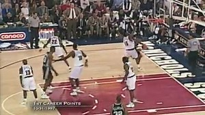 As Tim Duncan of the San Antonio Spurs becomes the 19th player in NBA history to score 25,000 points, we look back at his career scoring milestones! | NBA