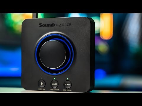 Creative Soundblaster X3 External USB DAC & Amp Sound Card | Review & Test