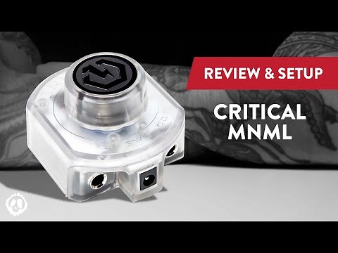 Critical MNML Tattoo Power Supply | Review, Setup & Unboxing