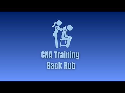 Back Rub Technique for CNA Students | Certified Nurse Aide Training
