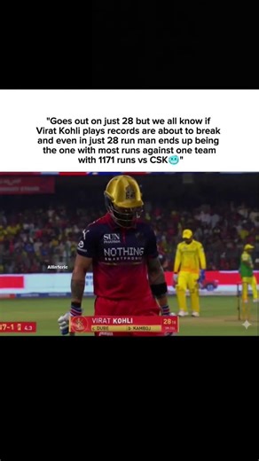 virat kohli vs CSK 🥶 #viratkohli #timdavid #ipl2026 #rcbvscsk